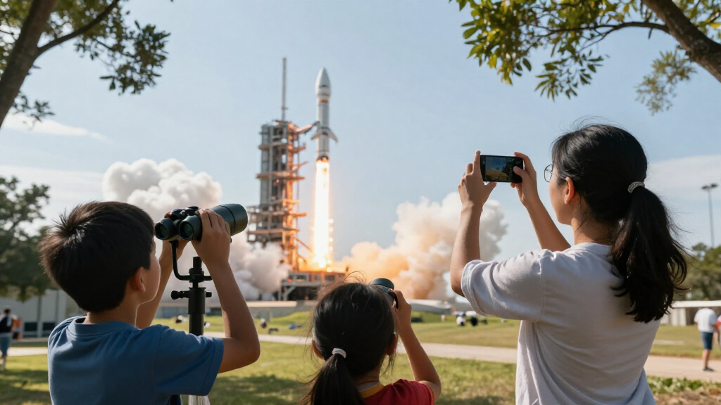 Kennedy Space Center Launch Surges In Global Coverage