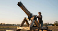 Tom Stanton's Supersonic Trebuchet Breaks Sound Barrier With Gravity Alone