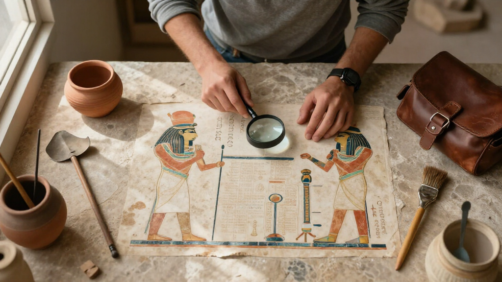 4,400-Year-Old Tomb Of Egyptian Judge Found At Saqqara With Colors On Walls
