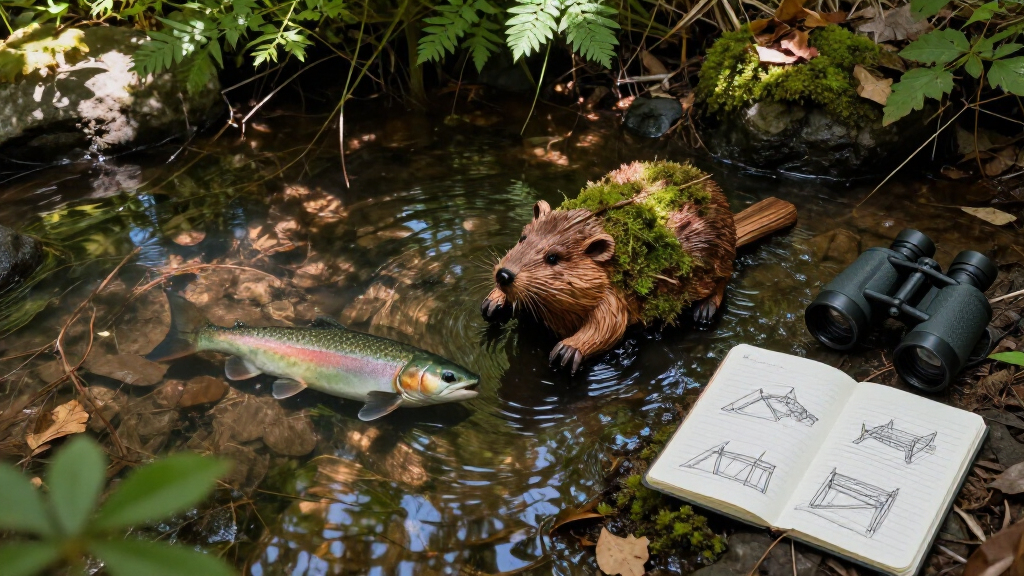 Artificial Beaver Dams Saw Juvenile Coho Salmon Survival Rates Go From 8% To 60%