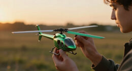 The Helicopter With Radioactive Blades