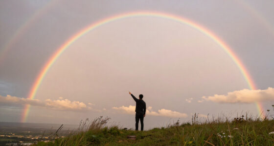 APOD: 2026 October 20 – An Anticrepuscular Rainbow Fan