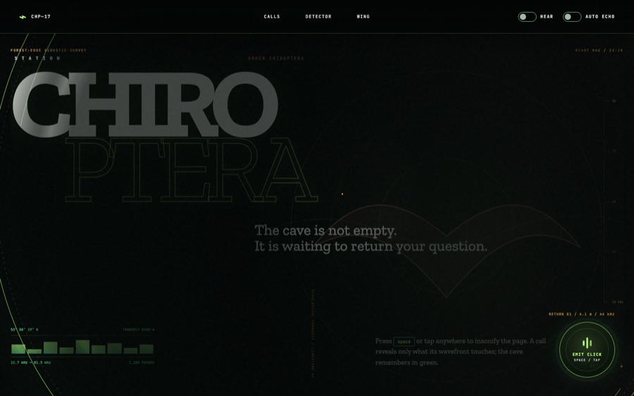Station Chiroptera — Read the Dark by Echo